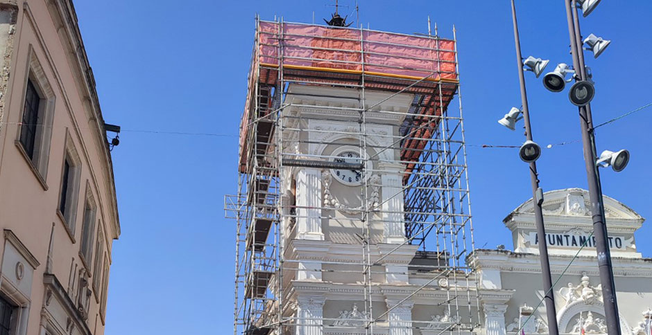 Intergest 2006. rehabilitación del Campanario del Ayuntamiento de Guadalajara